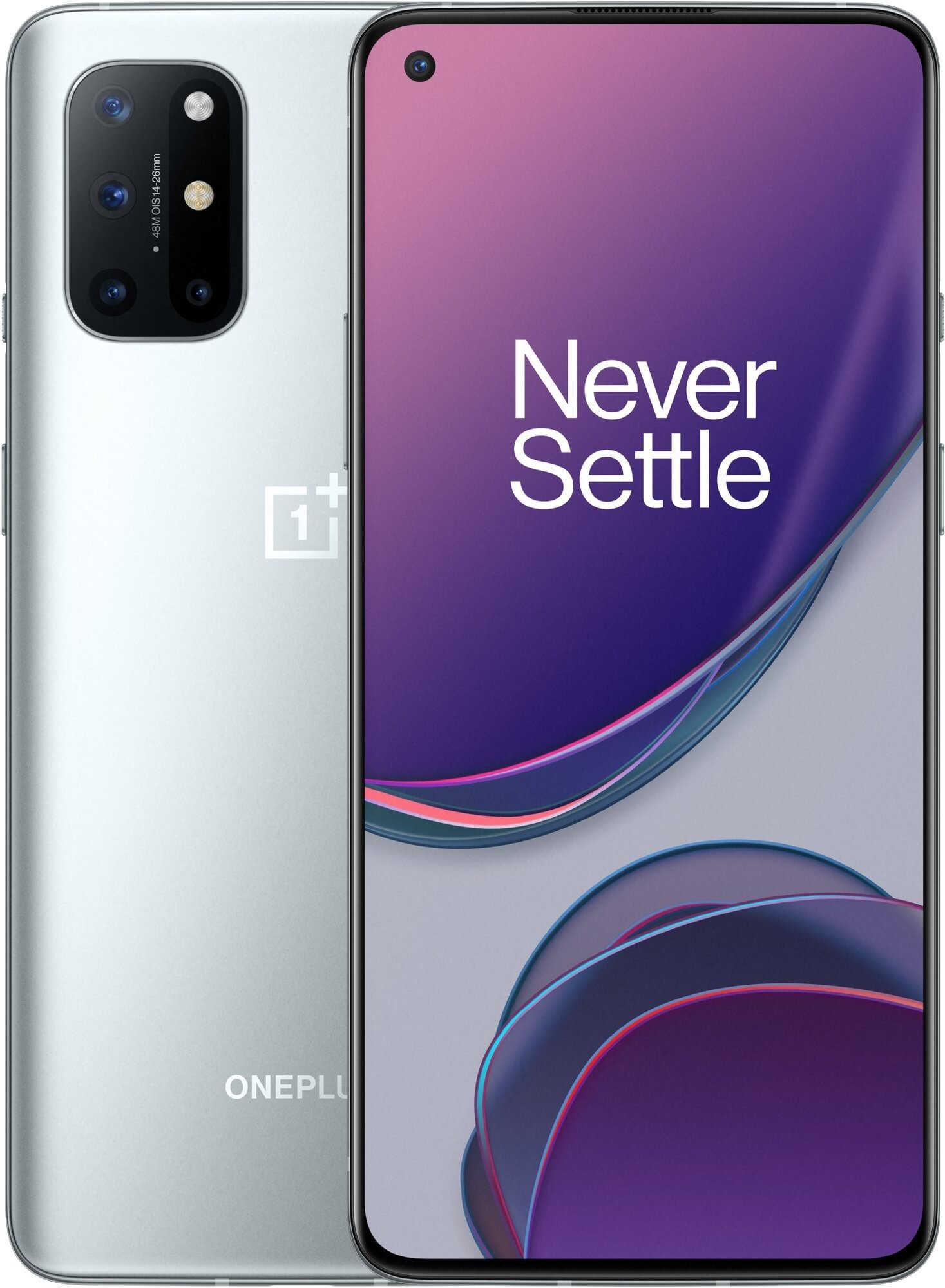OnePlus 8T 128 GB ezüst Mobiltelefon