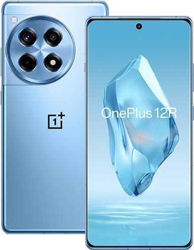 OnePlus 12R 5G 16GB/256GB, kék Mobiltelefon
