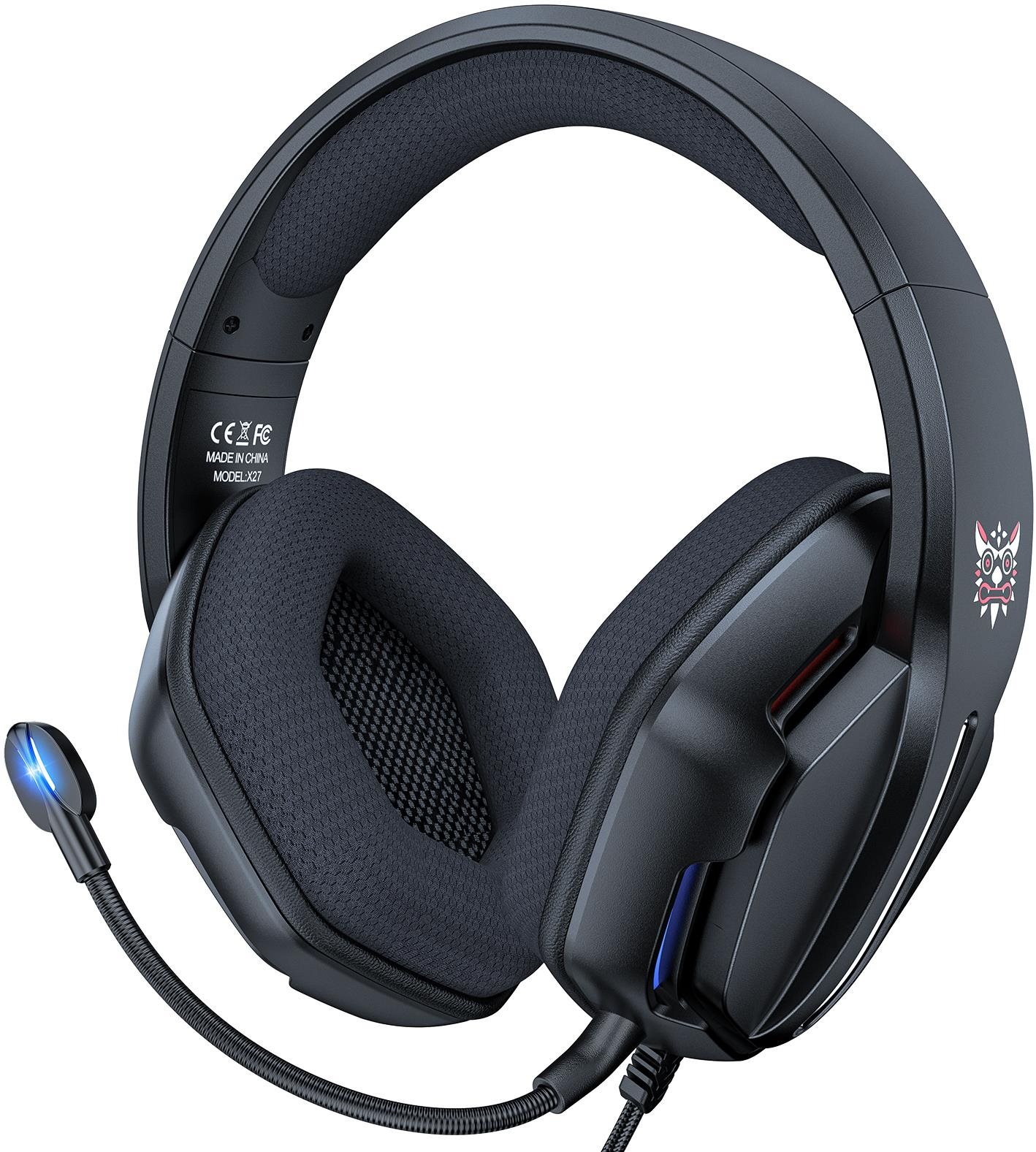 Onikuma X27 RGB Black Herné slúchadlá