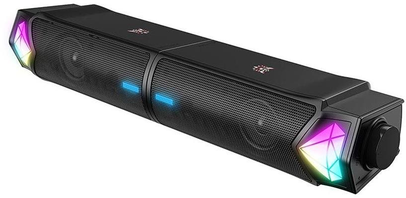 Onikuma L1 RGB 2-in-1 Bluetooth Gaming Computer Speaker Soundbar...
