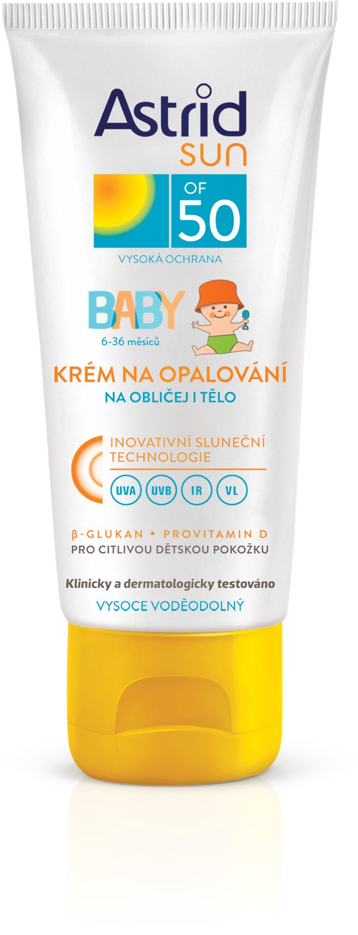 ASTRID SUN Napozókrém gyerekeknek OF50 75 ml Napozókrém