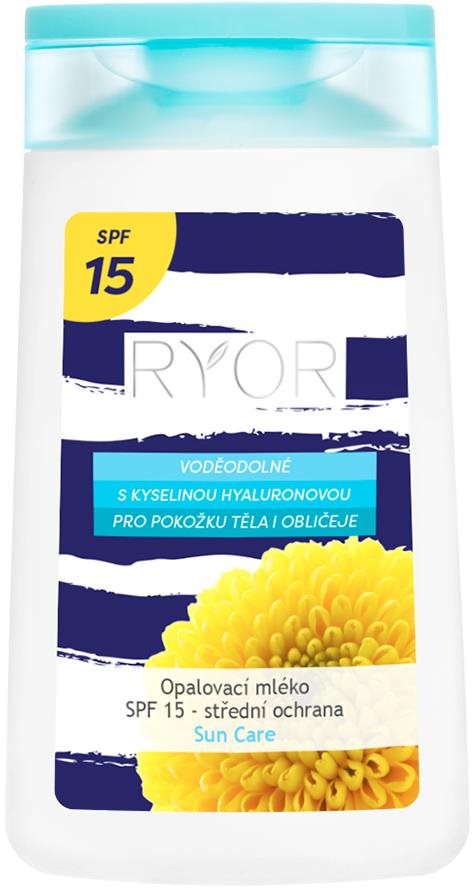 RYOR Opaľovacie mlieko SPF 15 – stredná ochrana Mlieko na opaľovanie