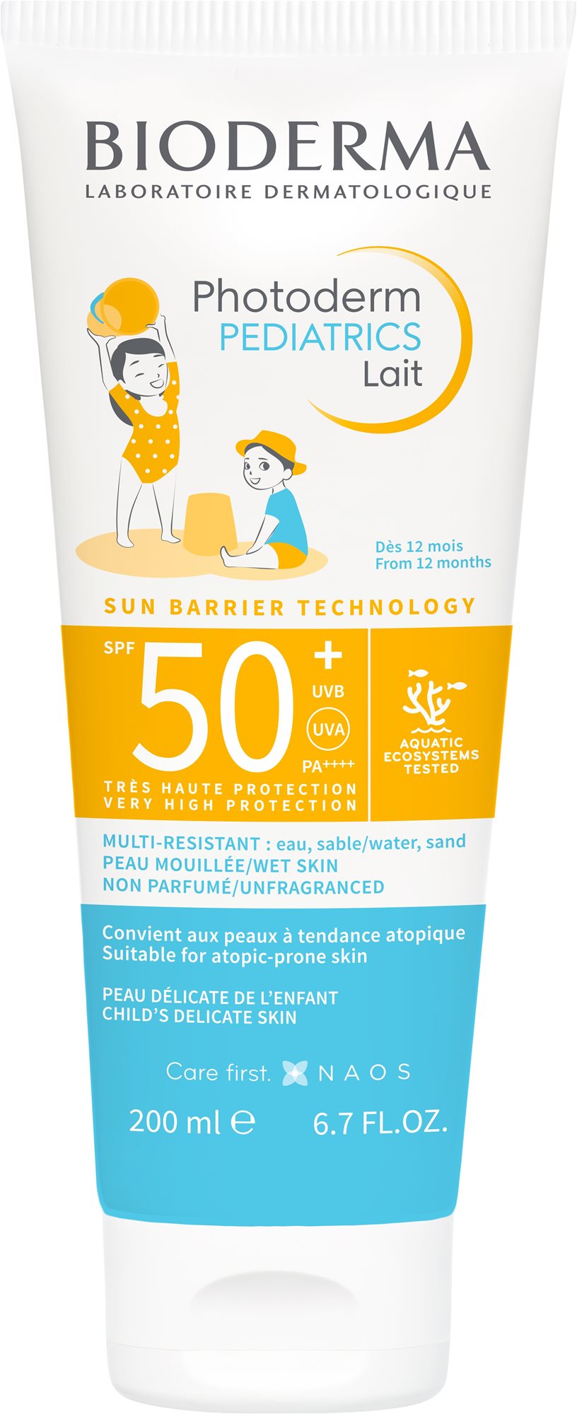 BIODERMA Photoderm Pediatrics mlieko SPF 50+ 200 ml Mlieko na...