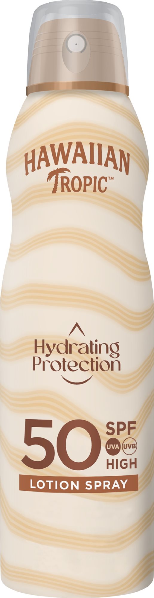 HAWAIIAN TROPIC Silk Hydration Spray SPF50 220 ml Napozó spray