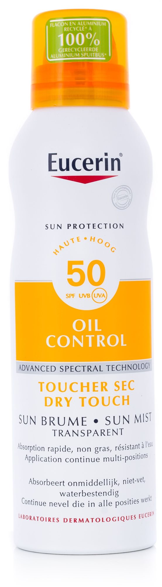 Eucerin Sun Sensitive Protect SPF 50 Toucher Sec Brume Transparent...