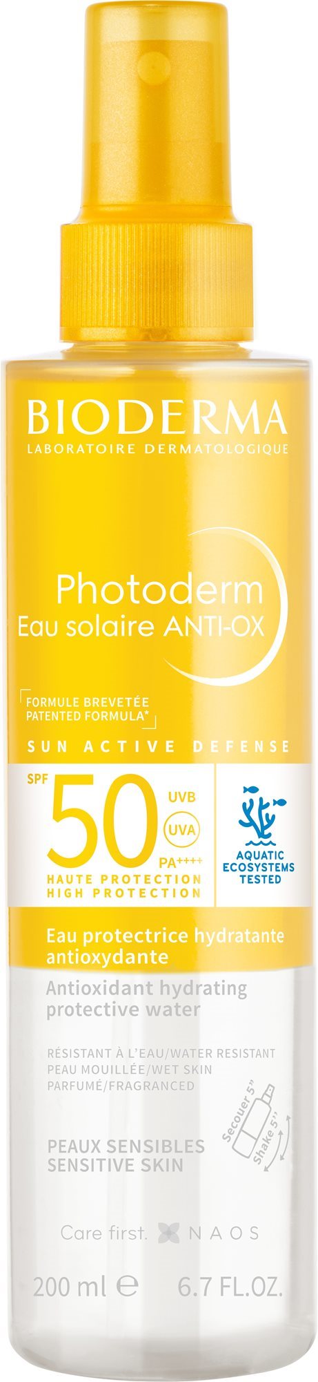 BIODERMA Photoderm SPF 50, 200ml Napozó spray