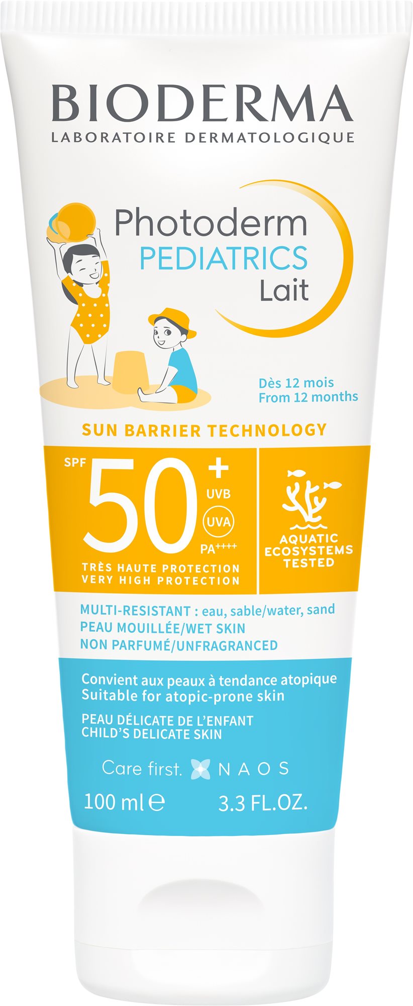 BIODERMA Photoderm Pediatrics tej SPF 50+ 100ml Naptej