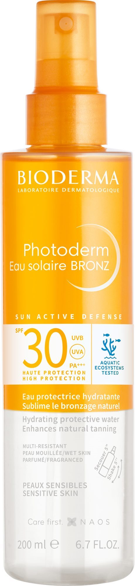 BIODERMA Photoderm Bronz SPF 30 200ml Napozó spray
