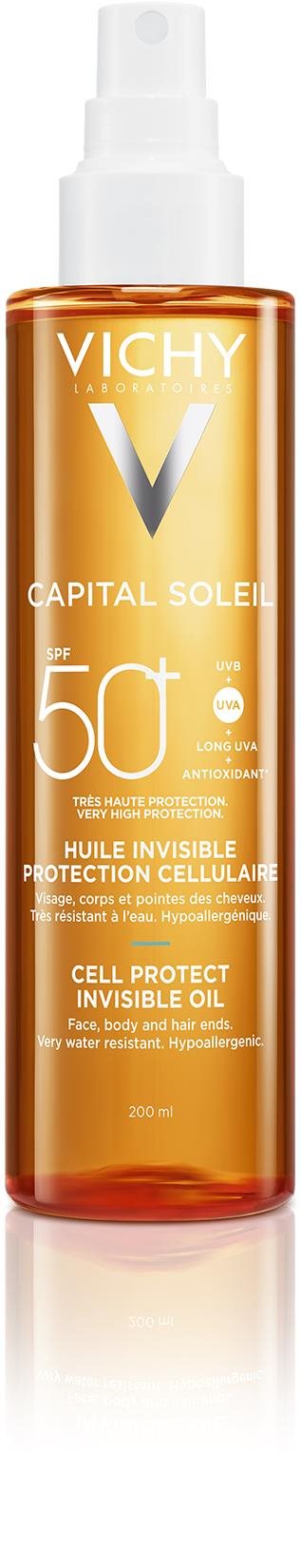 VICHY Capital Soleil SPF50+ 200 ml Olej na opaľovanie