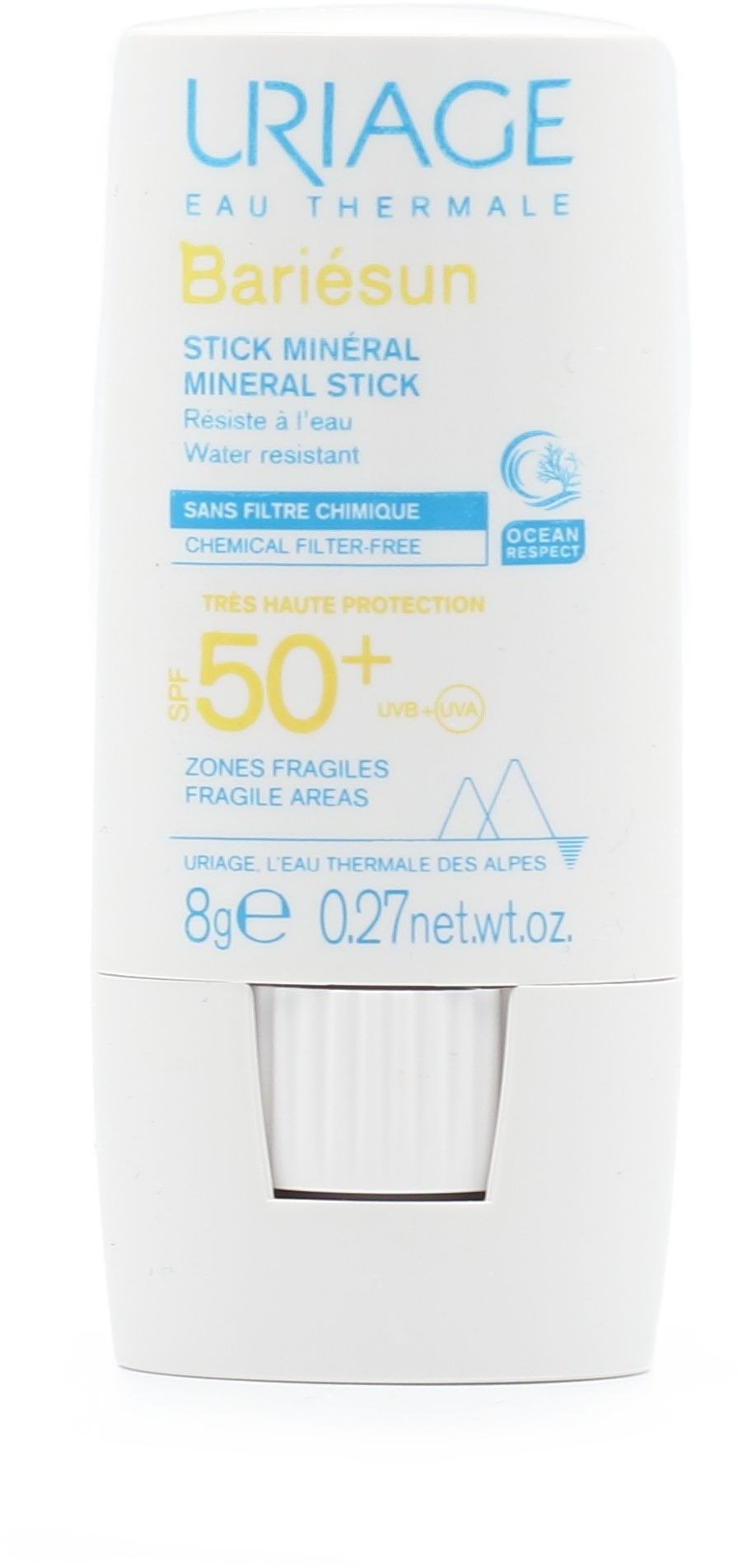 URIAGE Bariésun Mineral Stick SPF50+ 8 g Napozókrém