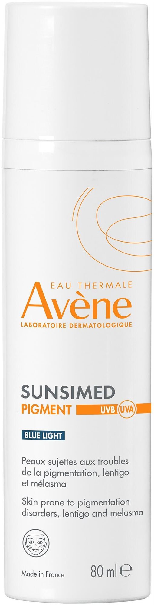 AVENE Sunsimed Pigment 80ml Napozókrém