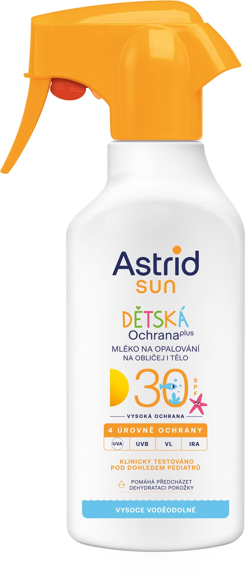 ASTRID SUN Naptej gyerekeknek SPF 30 200 ml Napozó spray