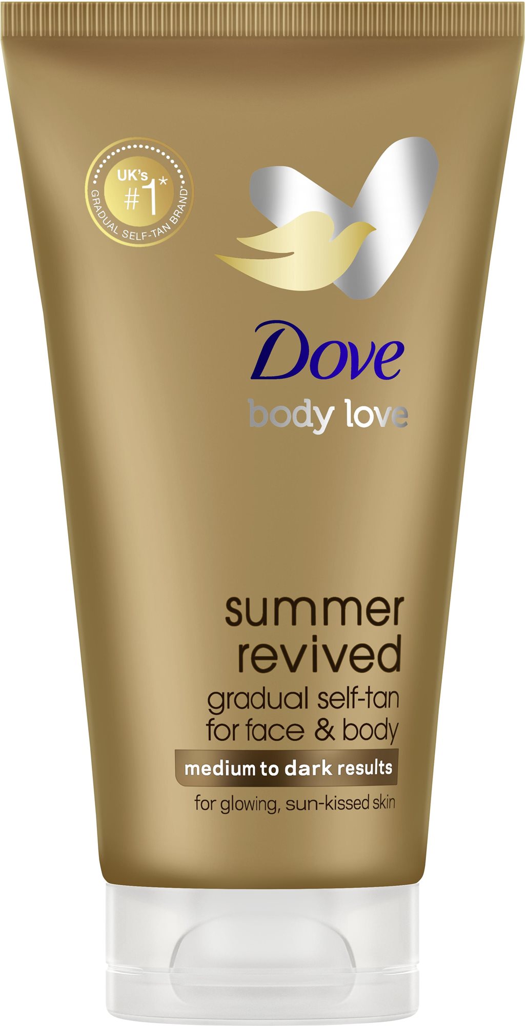 DOVE Dermaspa Summer Revived Medium to Dark 75 ml Samoopaľovacie...