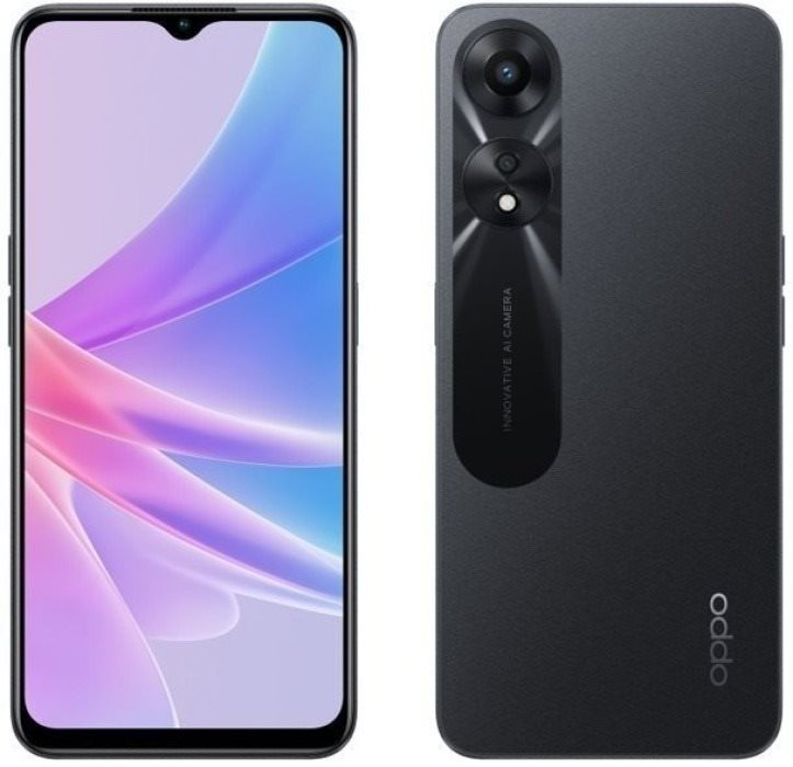Oppo A78 5G 4GB/128GB fekete Mobiltelefon
