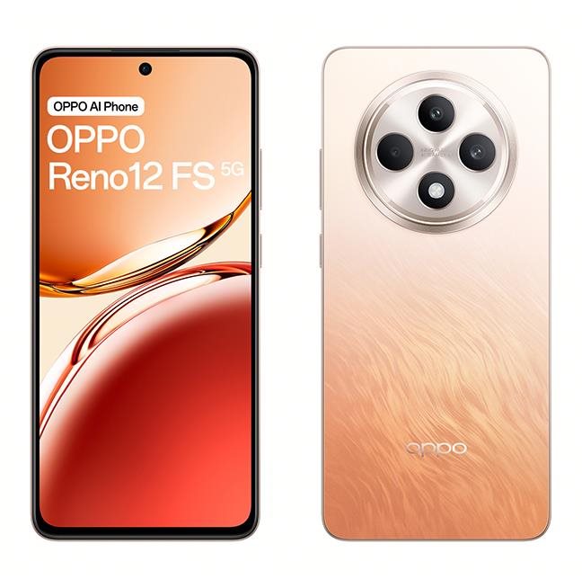 OPPO Reno12 FS 5G 12 GB/512 GB Amber Orange Mobiltelefon