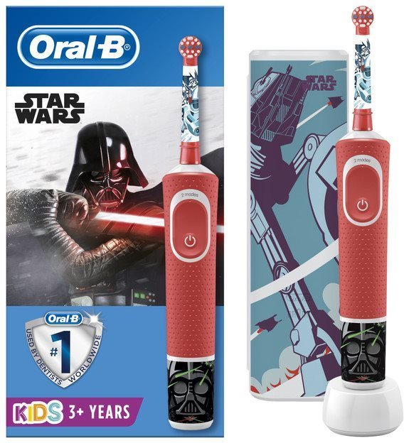 Oral-B Vitality Kids Star Wars + Reiseetui Elektrische Zahnbürste