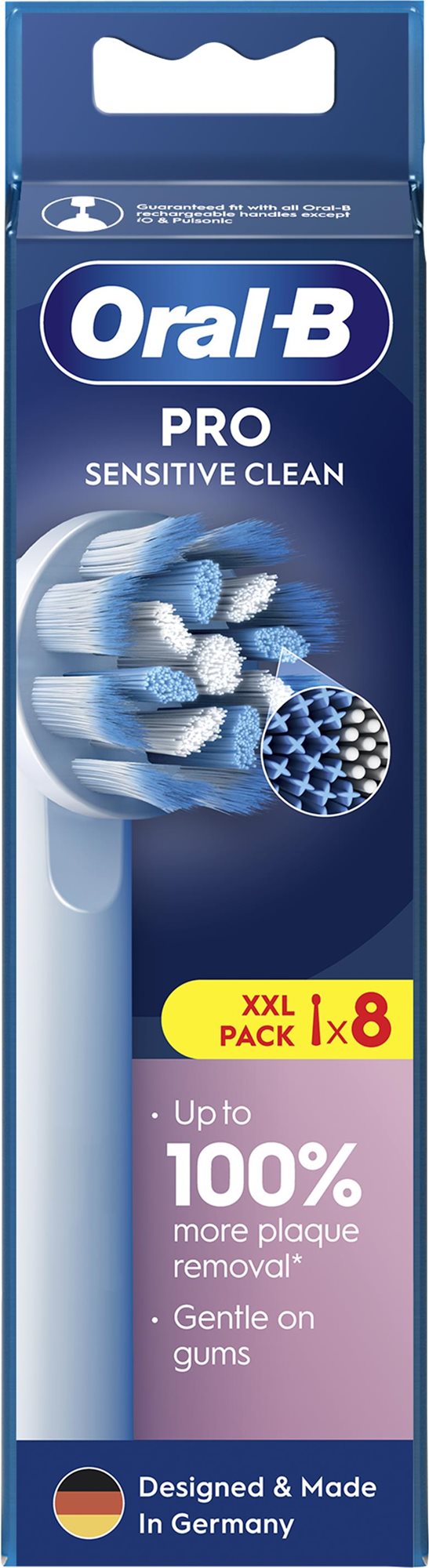 Oral-B Pro Sensitive Clean, 8 db Elektromos fogkefe fej