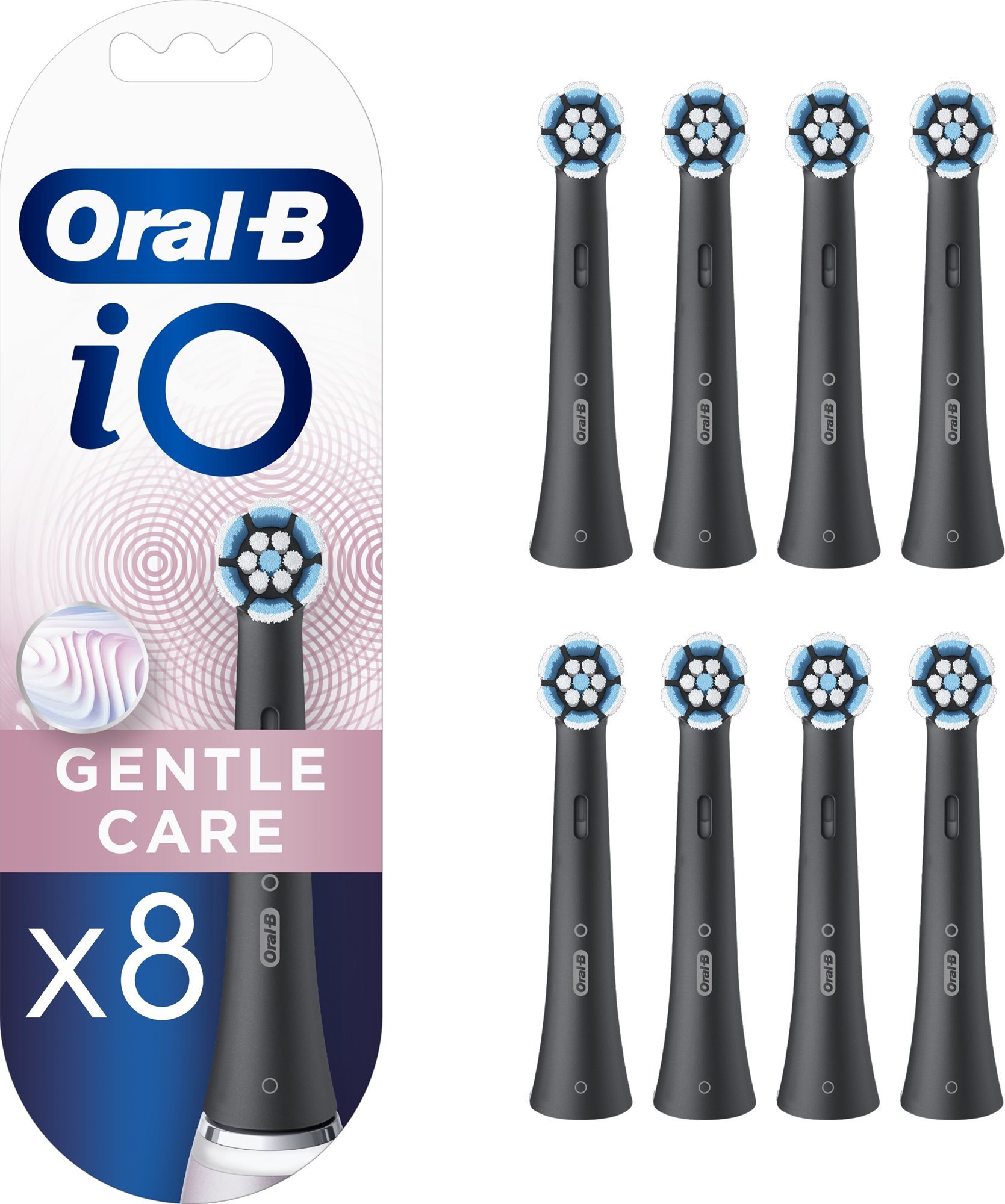 Oral-B iO Gentle Care Kefkové Hlavy, Balenie 4 ks + Oral-B iO...