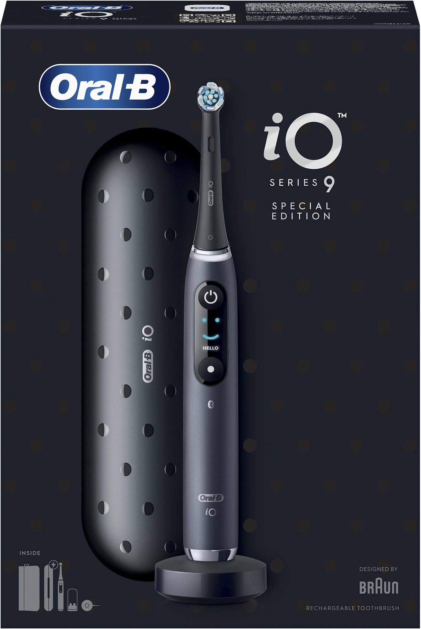 Oral-B iO 9 Schwarz Sonderserie Elektrische Zahnbürste