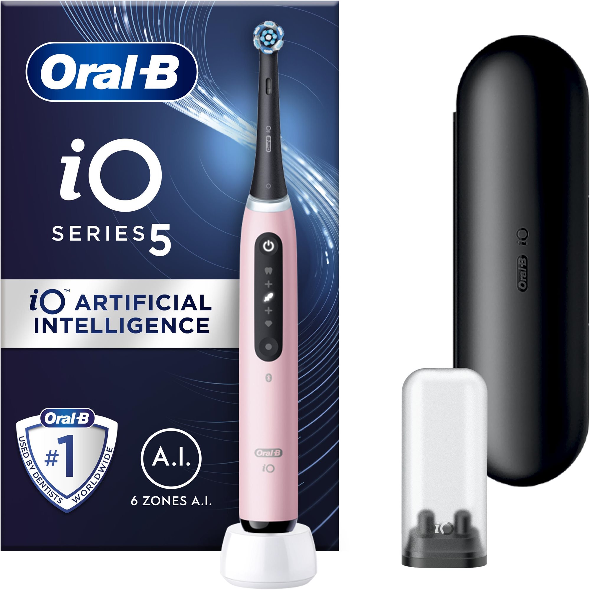 Oral-B iO 5 ružová Elektrická zubná kefka