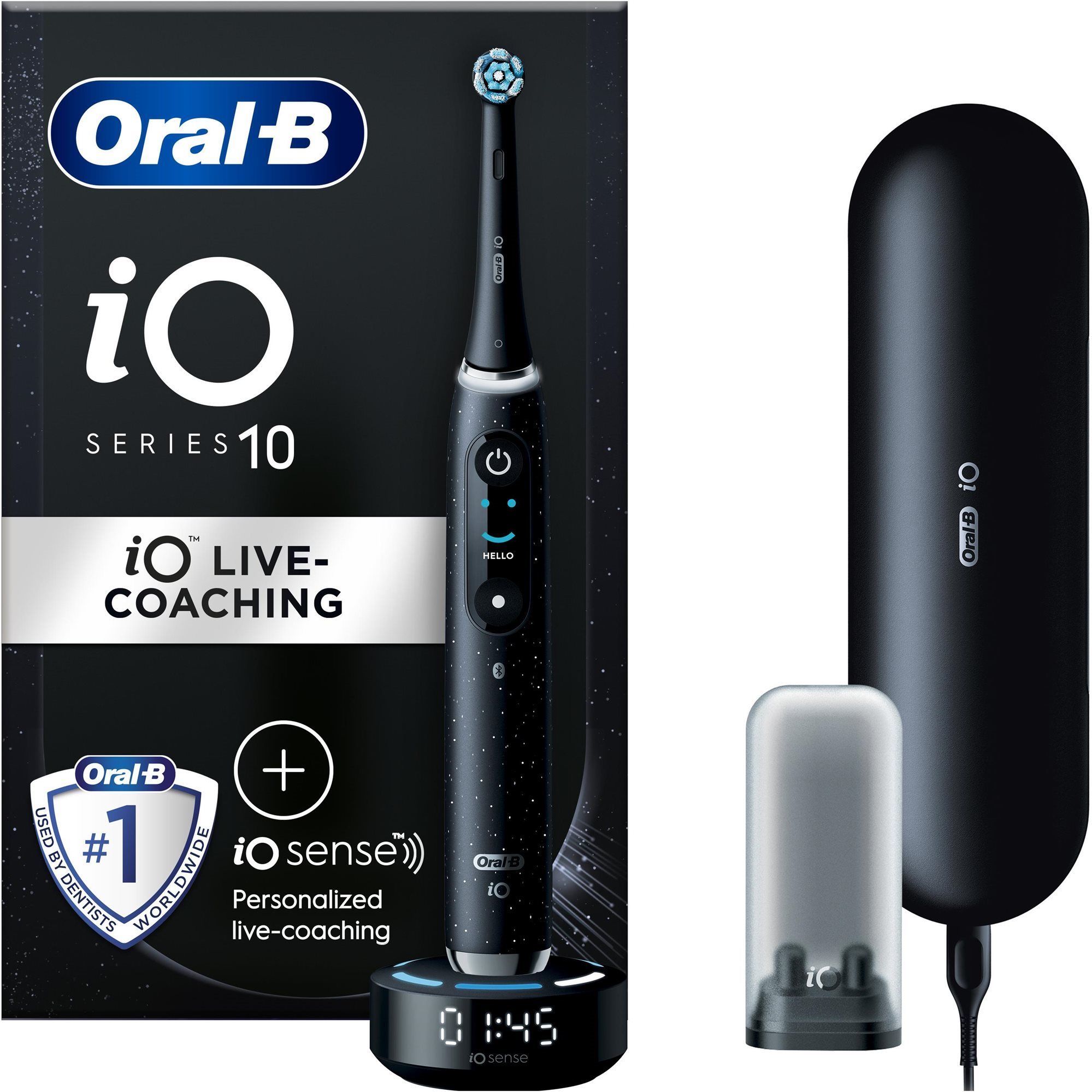 Oral-B iO 10 čierna Elektrická zubná kefka