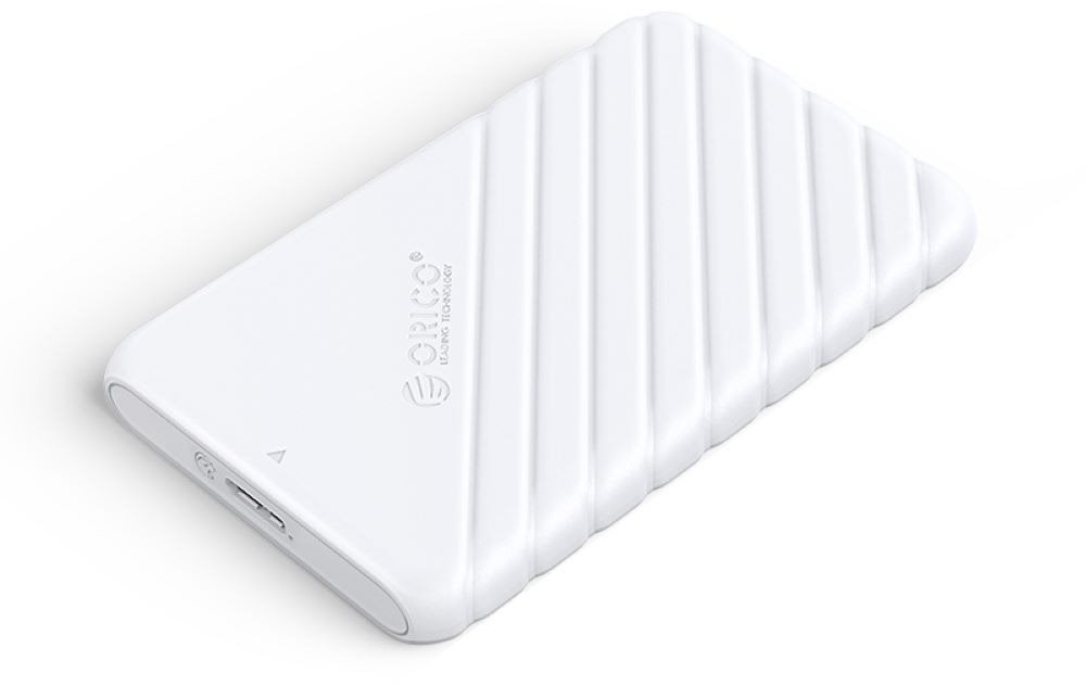 ORICO 2,5" USB3.0 Micro-B Hard Drive Enclosure White Külső...