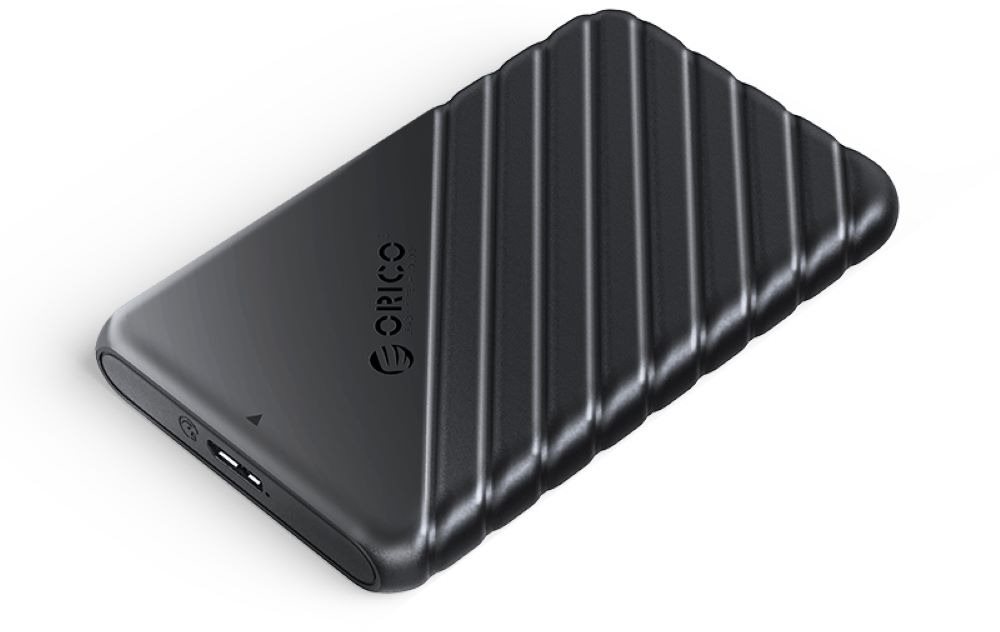 ORICO 2,5" USB3.0 Micro-B Hard Drive Enclosure Black Külső...