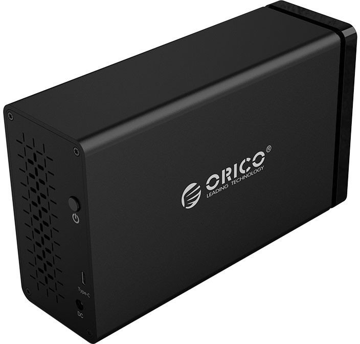ORICO NS200RC3-EU-BK-BP RAID Externý box