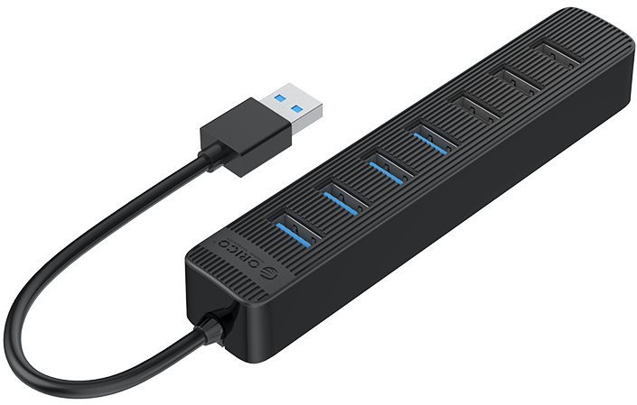 ORICO TWU32-7A 15cm Black USB Hub