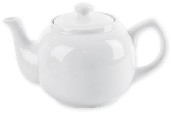 Orion Kanvica porcelánová biela MONA 1,7 l Čajová kanvica