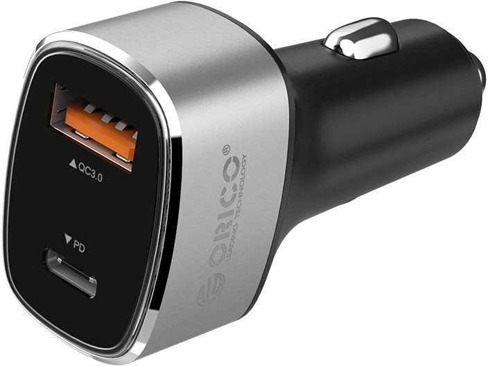 ORICO Dual Ports Quick Charge 36W Car Charger Silver Car Charger