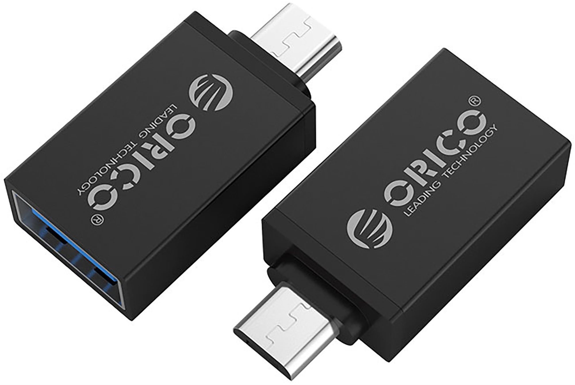 ORICO Adaptateur Micro USB a USB-A OTG Noir Adaptateur
