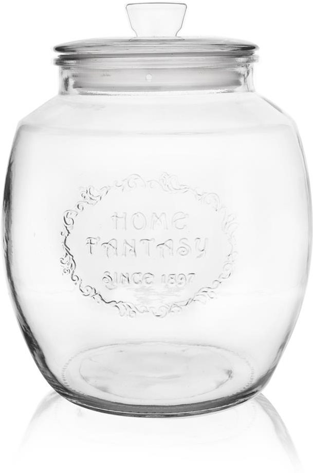 Dóza sklo s vrchnákom 2,2 l FANTASY Dóza