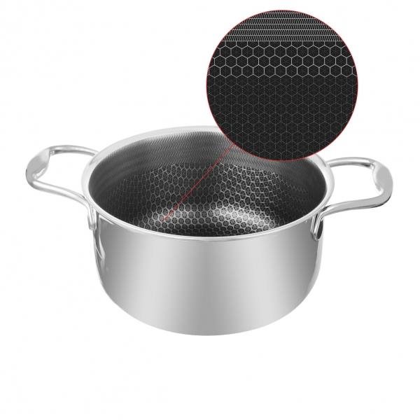 Orion COOKCELL fazék, 3 rétegű tapadásmentes felület, 4,8 l Fazék