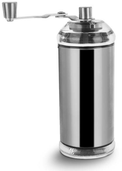 Orion Edelstahl/UH Kaffeemühle H. 16,5 cm Kaffeemühle