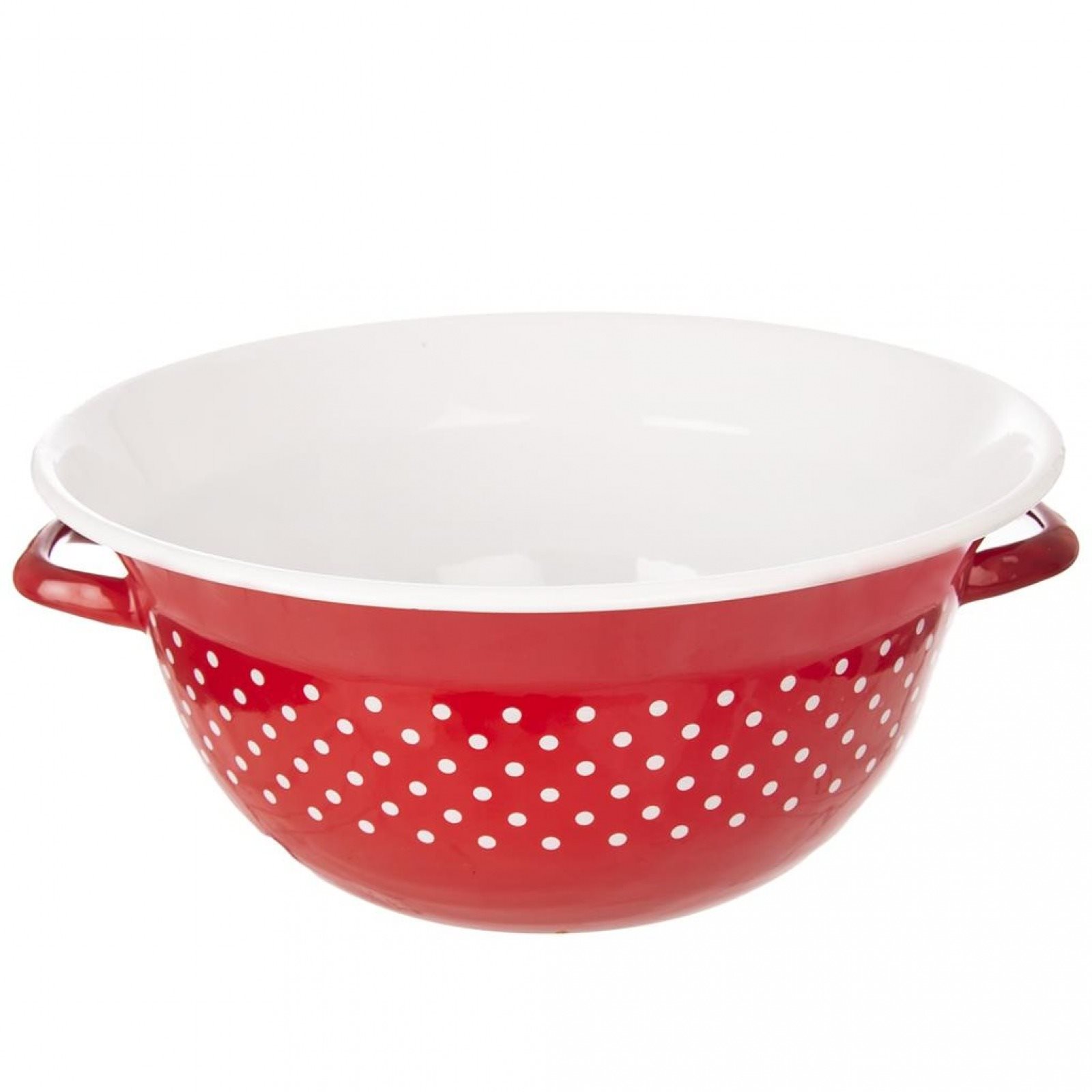 ORION Zománcozott tál PÖTTYÖS, átmérő 34 cm Tál