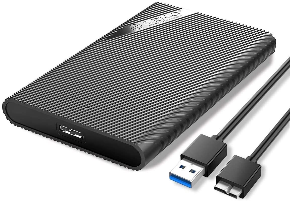Orico 2.5" HDD/SSD box black Externý box