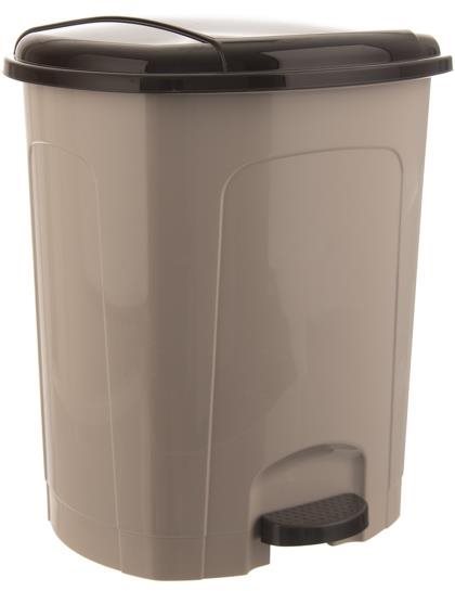 Orion UH pedálos szemetes 30 L kávé barna Szemetes