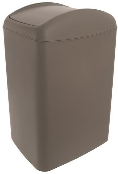 Orion Mülleimer UH 40 l braun Mülleimer