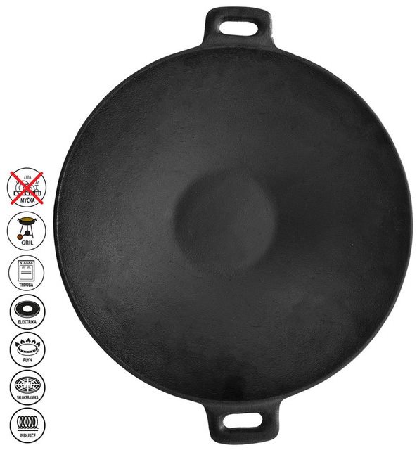 Panvica WOK liatina pr. 30 cm Wok