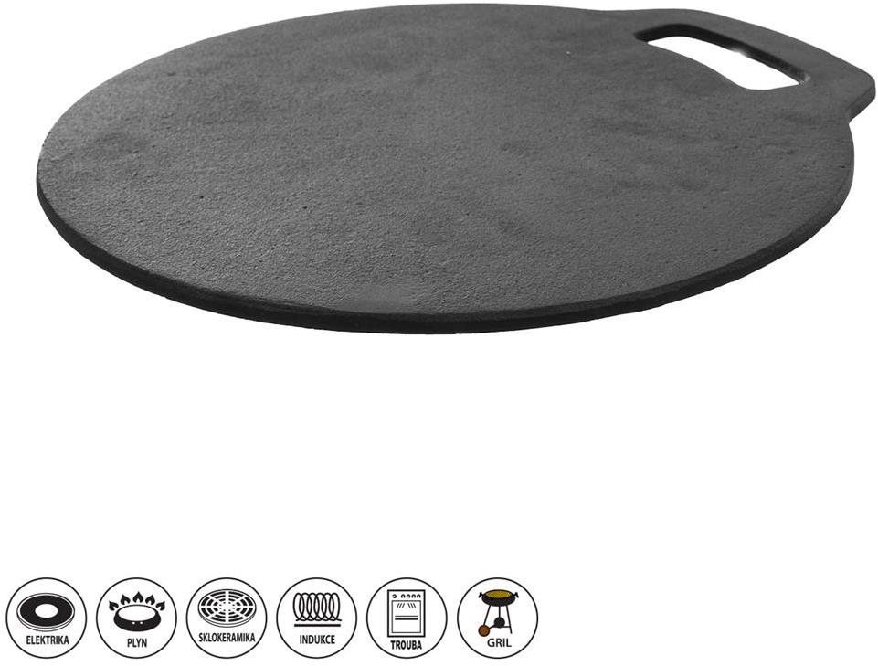 ORION Plát liatina pr. 27,5 cm Plech na pečenie