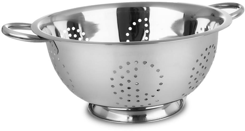 ORION Rozsdamentes acél mély szűrőedény átmérő 24 cm Szűrő