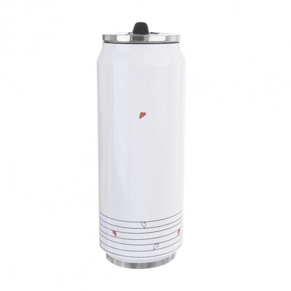 ORION Termosz-üdítős doboz, rozsdamentes acél, 0,5 l SZÍVECSKÉK...