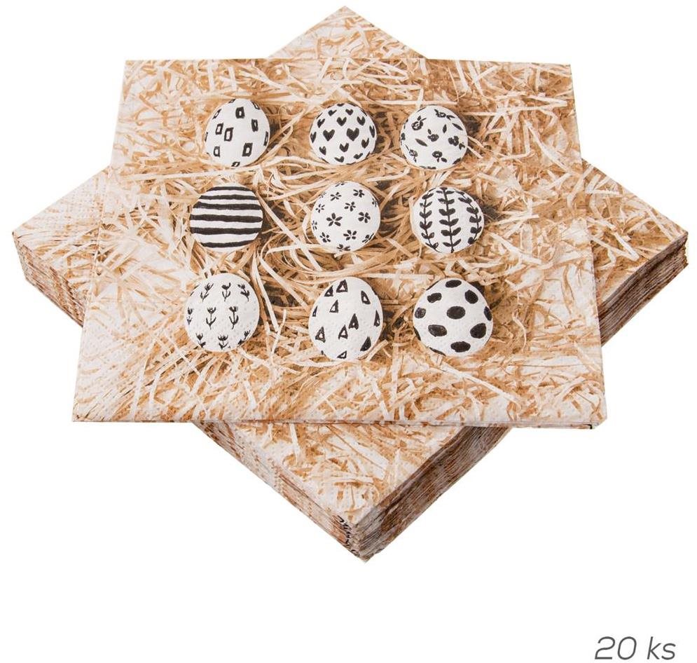 ORION papírszalvéta Kis tojások 20 db 33 x 33 cm Papírszalvéta