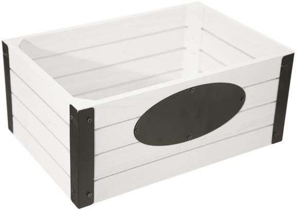 Orion Debnička drevo/kov Rustic 30 × 20 × 13 cm Úložný box