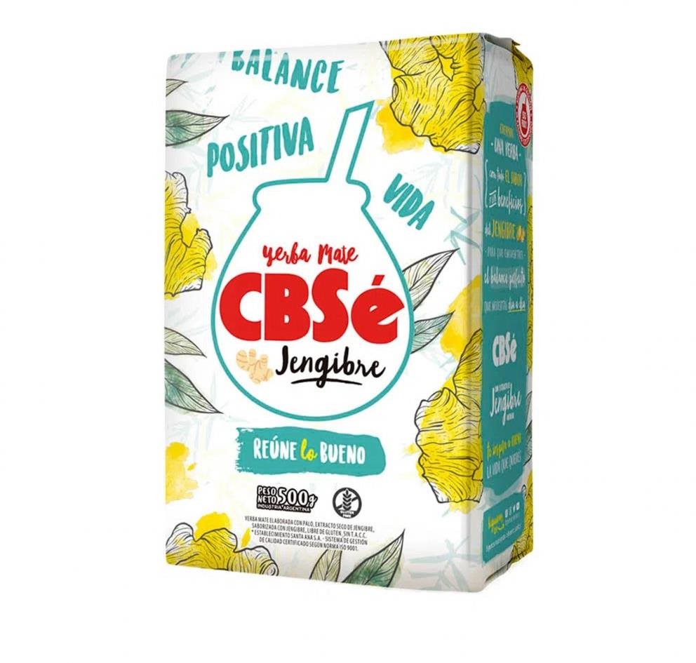 CBSé Yerba Maté Zázvor 500 g Čaj