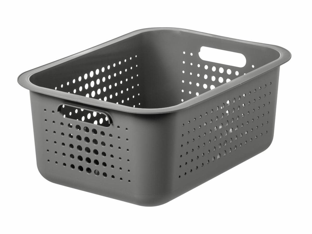 ORTHEX MODERN Box 10 l grau 37 × 28 × 15 cm Korb