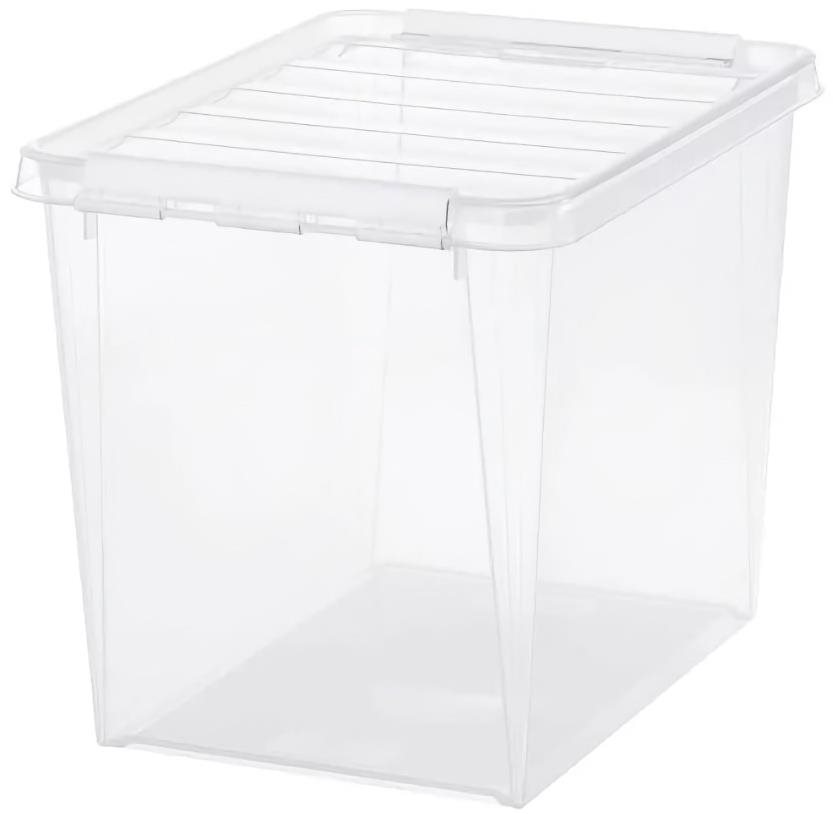 Orthex Classic tárolódoboz, fehér csatok, 25 l Tároló doboz