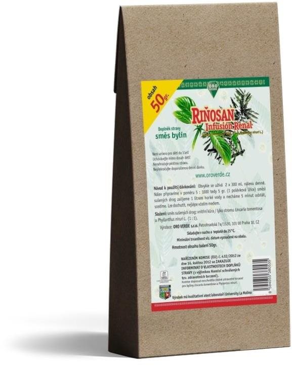 Oro Verde Riňosan / Infusión renal 1000 g Čaj