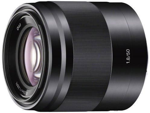 Sony 50mm F1.8 - fekete Objektív